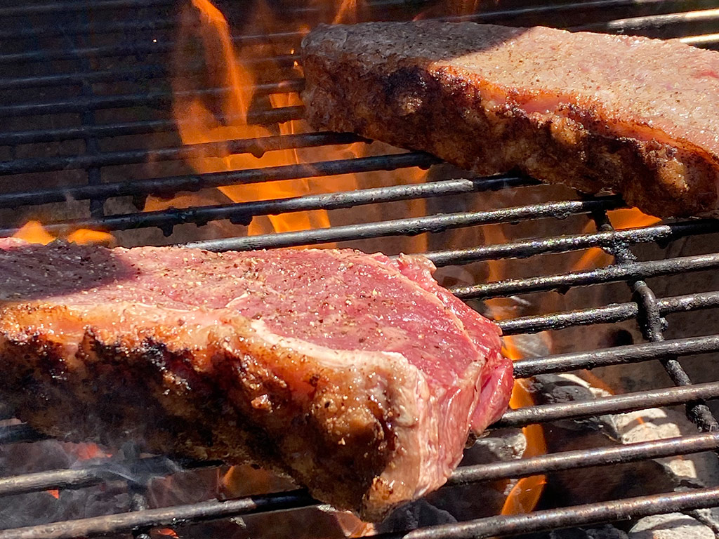 Brandt Beef CharcoalGrilled NY Steak One World Meat Co.